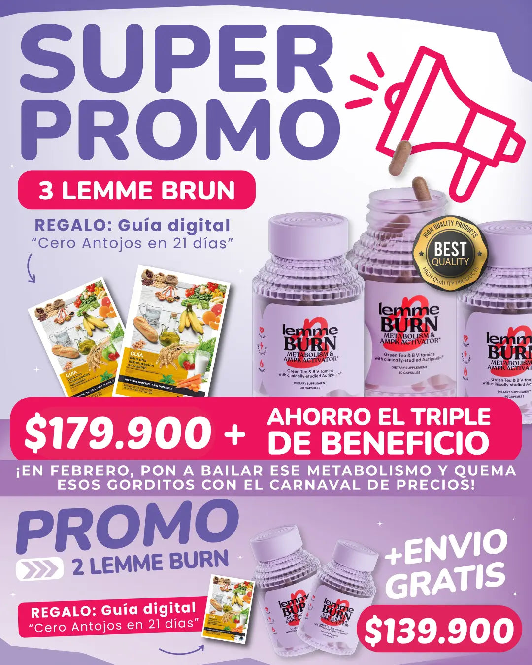 LEMME BURN® | ¡DE GRASA ACUMULADA A CINTURITA DE AVISPA!
