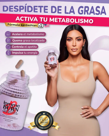 LEMME BURN® |  ¡DE GRASA ACUMULADA A CINTURITA DE AVISPA!.