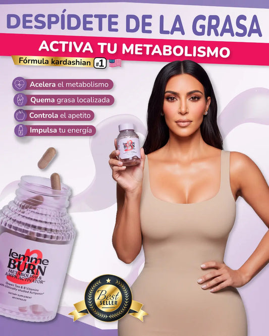 LEMME BURN® |  ¡DE GRASA ACUMULADA A CINTURITA DE AVISPA!.